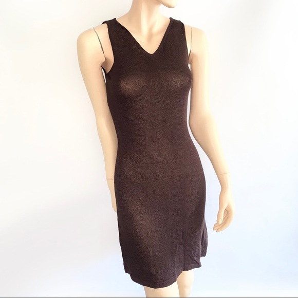 Banana Republic Vintage 2pcs Elegant Coordinated Knit Dress Cardigan Set - Picture 5 of 12